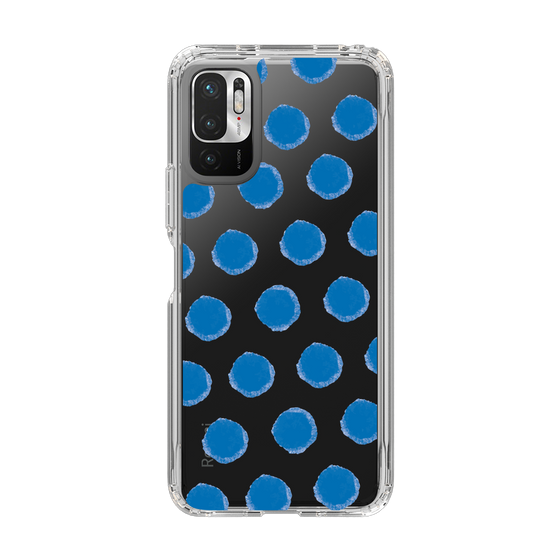 Slim Protection Case［ Original - Favorite Color Polka Dots - Blue ］