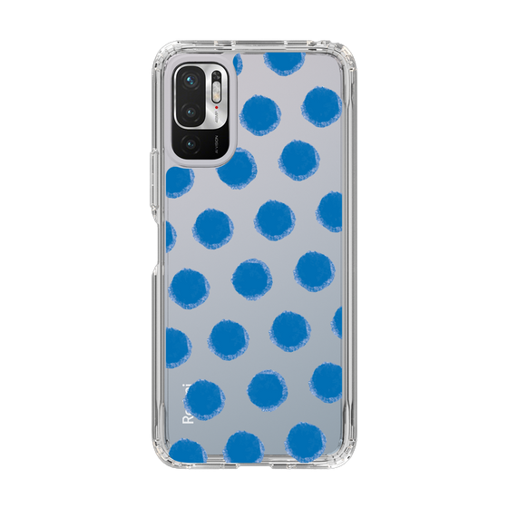 Slim Protection Case［ Original - Favorite Color Polka Dots - Blue ］
