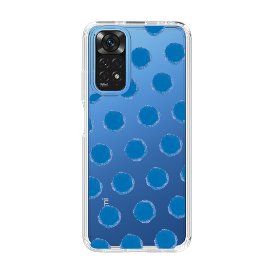 Slim Protection Case［ Original - Favorite Color Polka Dots - Blue ］
