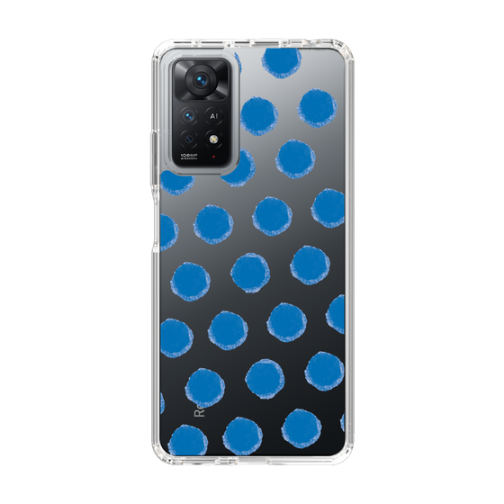 Slim Protection Case［ Original - Favorite Color Polka Dots - Blue ］