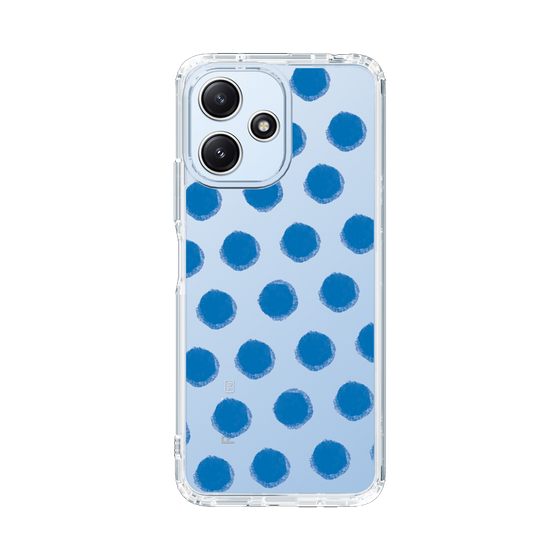 Slim Protection Case［ Original - Favorite Color Polka Dots - Blue ］