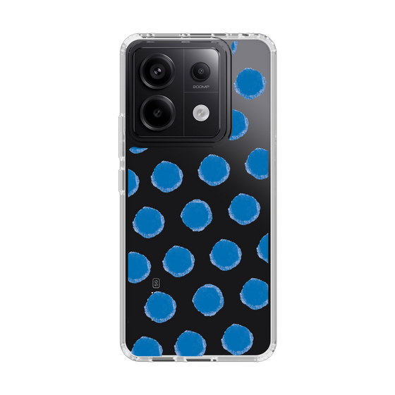 Slim Protection Case［ Original - Favorite Color Polka Dots - Blue ］