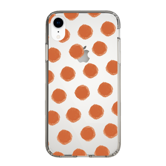 Slim Protection Case［ Original - Favorite Color Polka Dots - Red ］