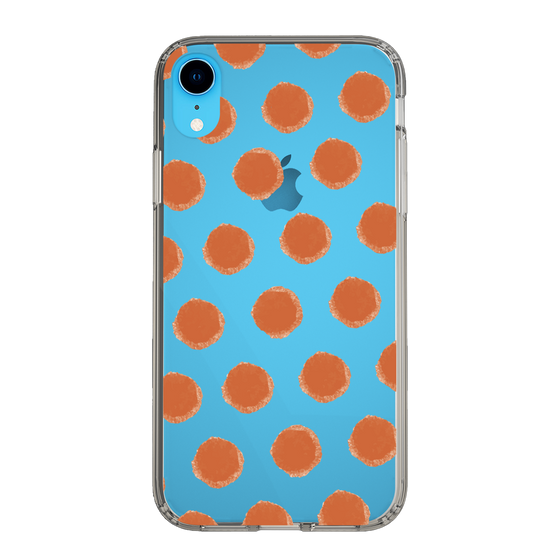 Slim Protection Case［ Original - Favorite Color Polka Dots - Red ］