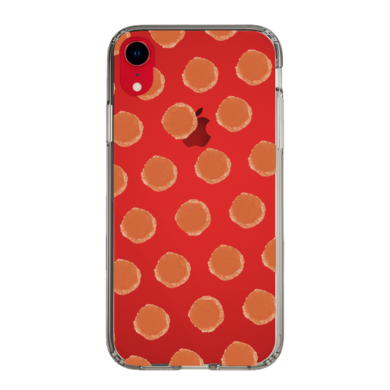 Slim Protection Case［ Original - Favorite Color Polka Dots - Red ］