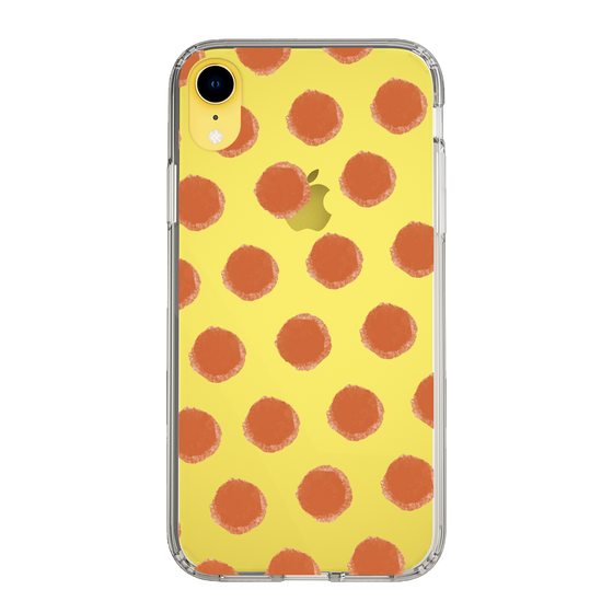 Slim Protection Case［ Original - Favorite Color Polka Dots - Red ］