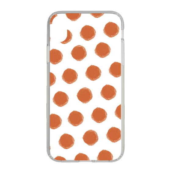 Slim Protection Case［ Original - Favorite Color Polka Dots - Red ］