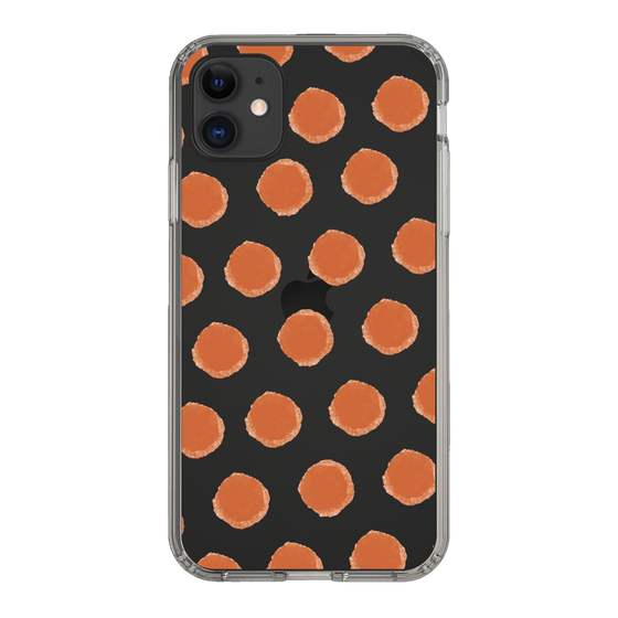 Slim Protection Case［ Original - Favorite Color Polka Dots - Red ］