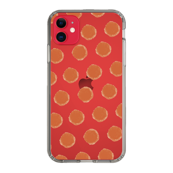 Slim Protection Case［ Original - Favorite Color Polka Dots - Red ］