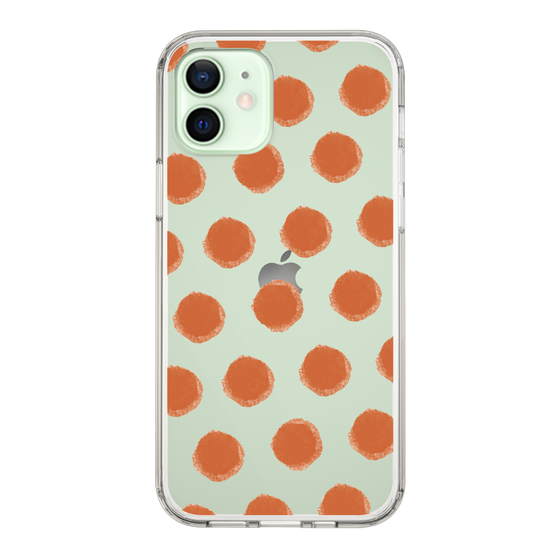 Slim Protection Case［ Original - Favorite Color Polka Dots - Red ］