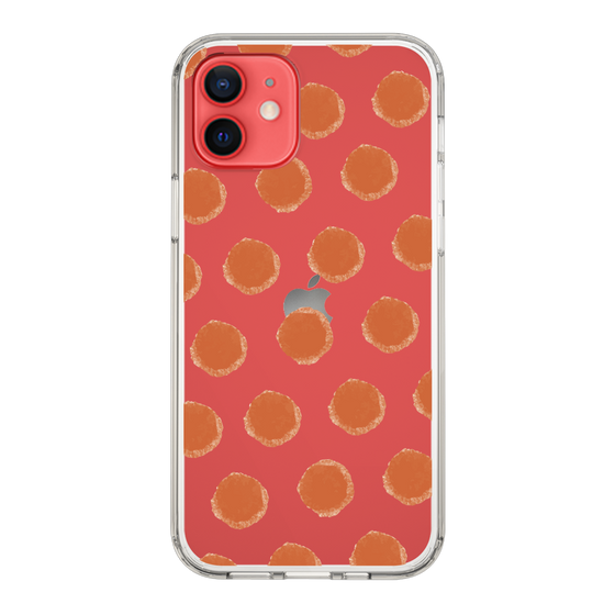 Slim Protection Case［ Original - Favorite Color Polka Dots - Red ］