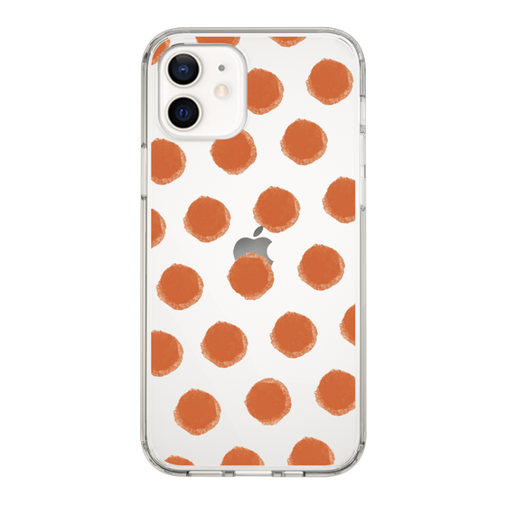 Slim Protection Case［ Original - Favorite Color Polka Dots - Red ］