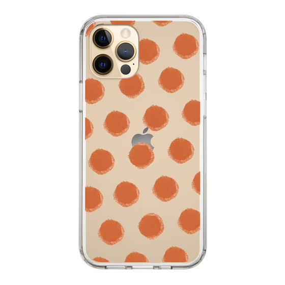 Slim Protection Case［ Original - Favorite Color Polka Dots - Red ］