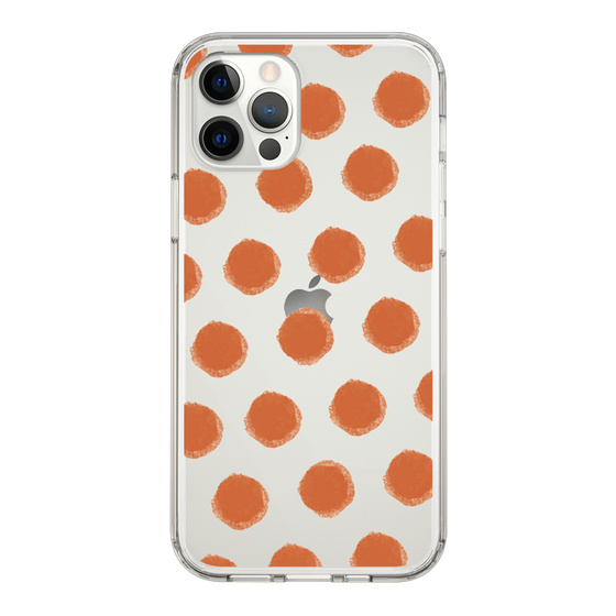Slim Protection Case［ Original - Favorite Color Polka Dots - Red ］