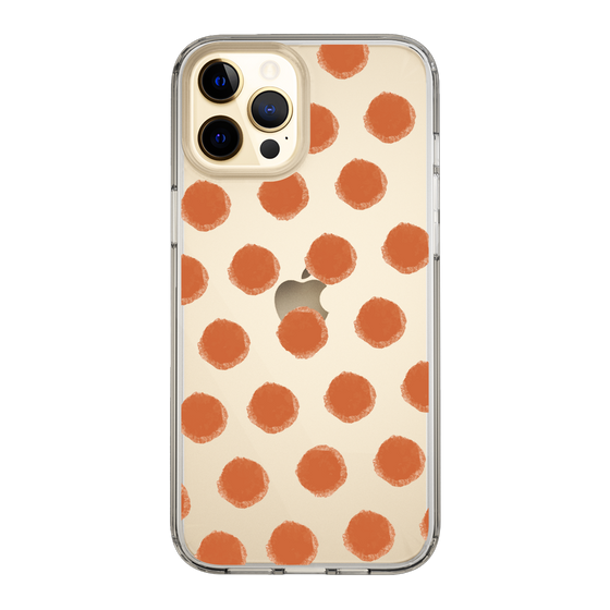 Slim Protection Case［ Original - Favorite Color Polka Dots - Red ］