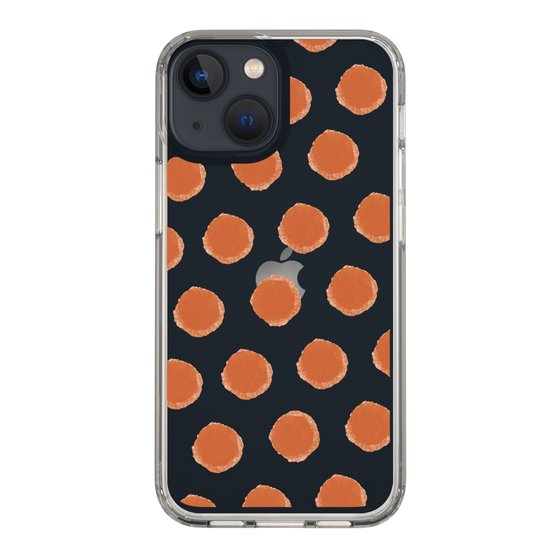 Slim Protection Case［ Original - Favorite Color Polka Dots - Red ］