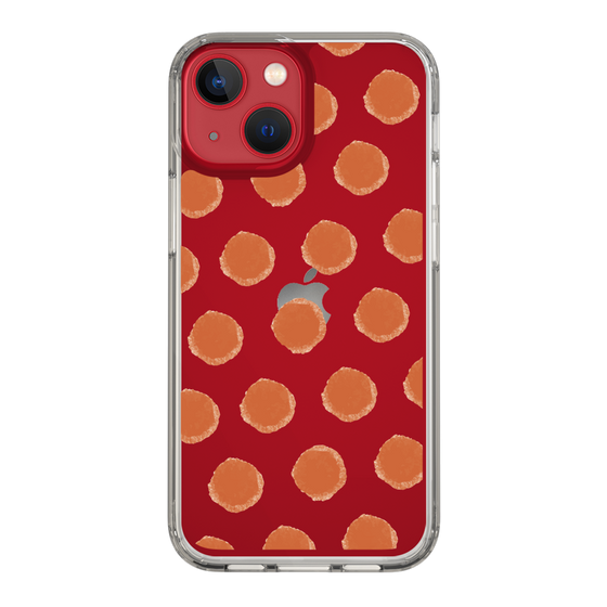 Slim Protection Case［ Original - Favorite Color Polka Dots - Red ］