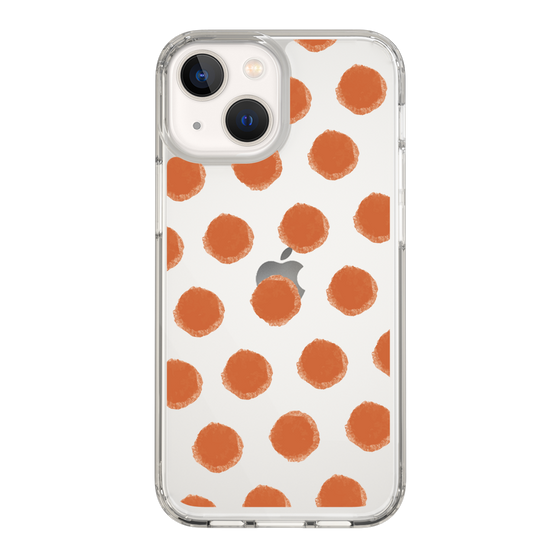 Slim Protection Case［ Original - Favorite Color Polka Dots - Red ］