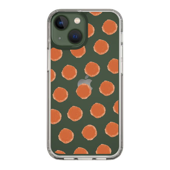 Slim Protection Case［ Original - Favorite Color Polka Dots - Red ］