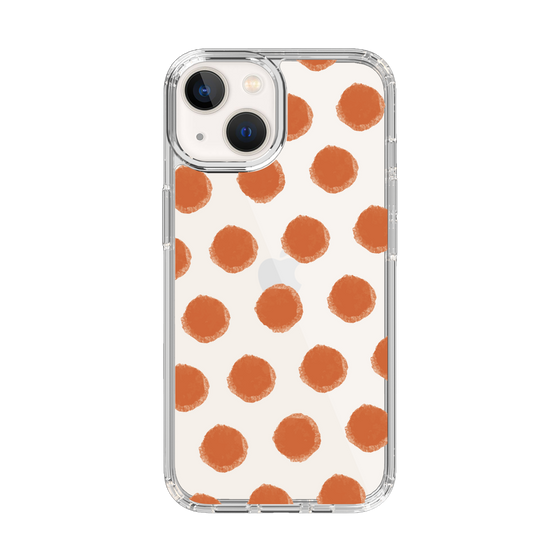 Slim Protection Case［ Original - Favorite Color Polka Dots - Red ］