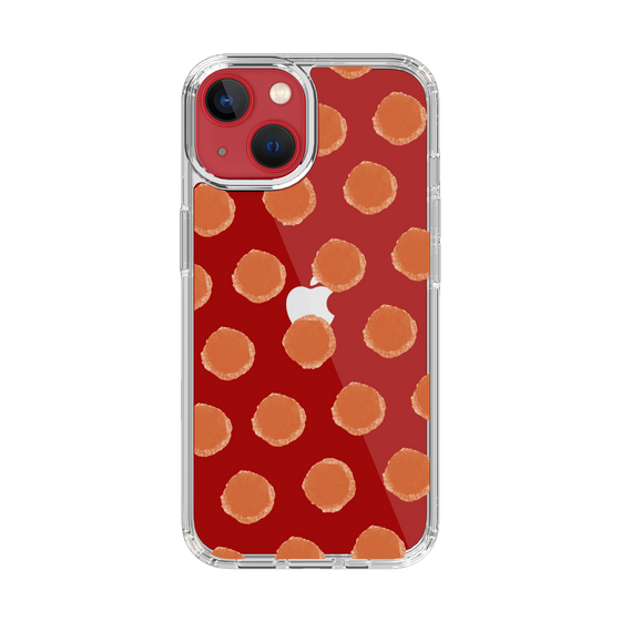 Slim Protection Case［ Original - Favorite Color Polka Dots - Red ］