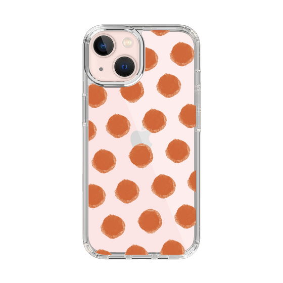 Slim Protection Case［ Original - Favorite Color Polka Dots - Red ］