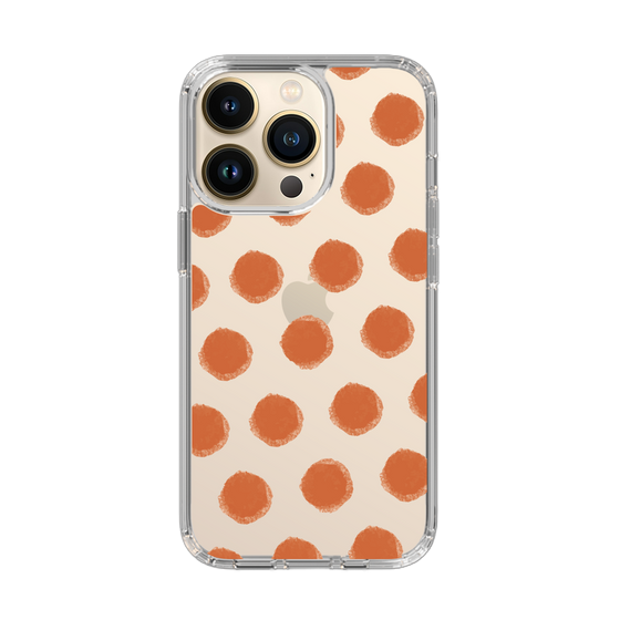 Slim Protection Case［ Original - Favorite Color Polka Dots - Red ］