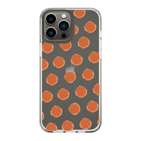 Slim Protection Case［ Original - Favorite Color Polka Dots - Red ］