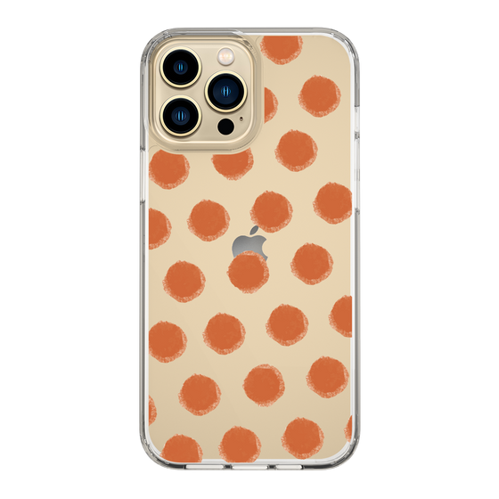 Slim Protection Case［ Original - Favorite Color Polka Dots - Red ］