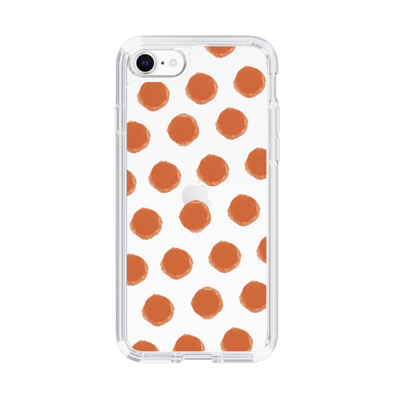 Slim Protection Case［ Original - Favorite Color Polka Dots - Red ］