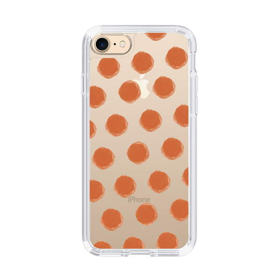 Slim Protection Case［ Original - Favorite Color Polka Dots - Red ］