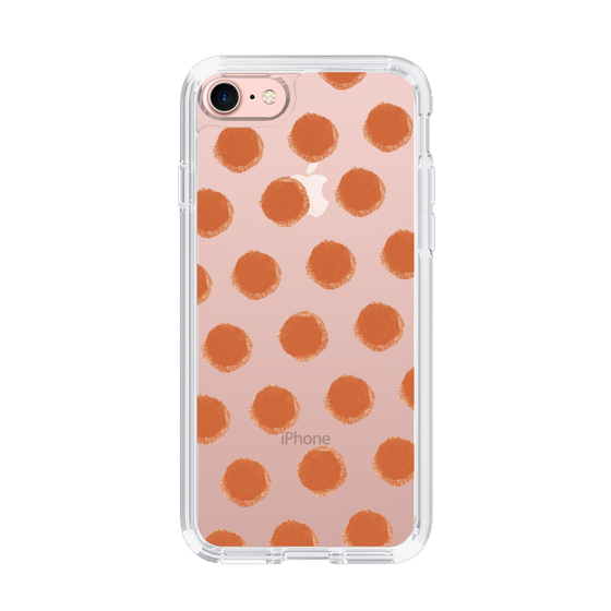 Slim Protection Case［ Original - Favorite Color Polka Dots - Red ］