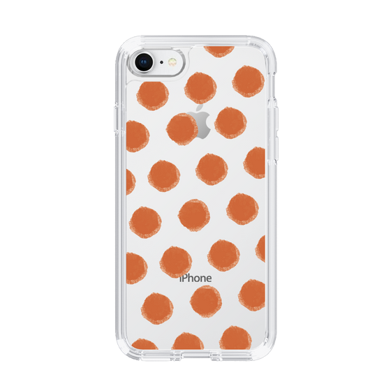 Slim Protection Case［ Original - Favorite Color Polka Dots - Red ］