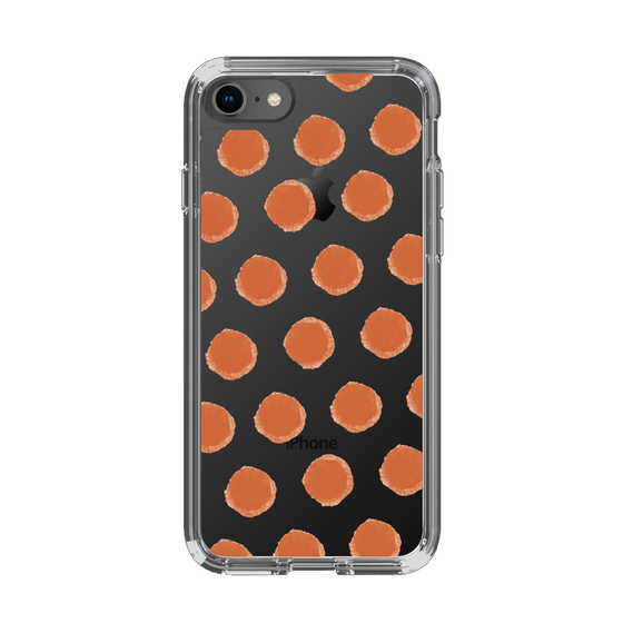 Slim Protection Case［ Original - Favorite Color Polka Dots - Red ］