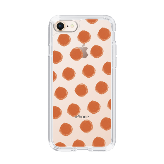 Slim Protection Case［ Original - Favorite Color Polka Dots - Red ］