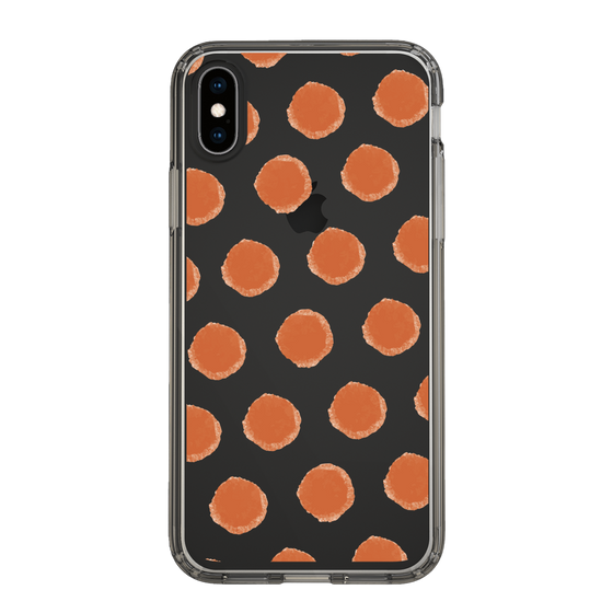 Slim Protection Case［ Original - Favorite Color Polka Dots - Red ］