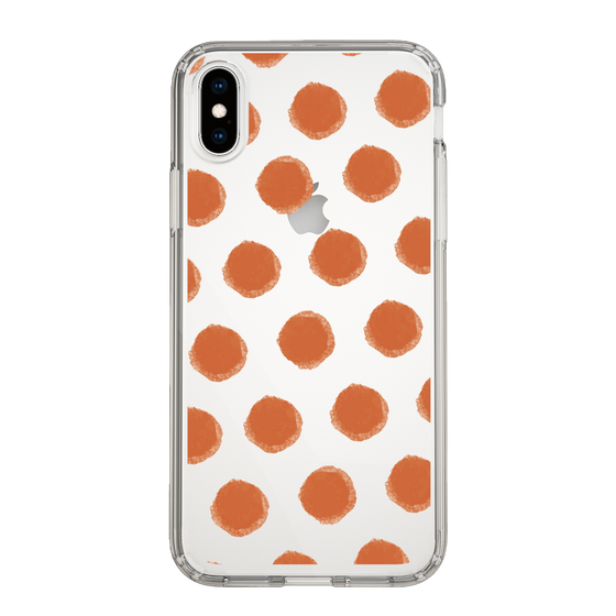 Slim Protection Case［ Original - Favorite Color Polka Dots - Red ］