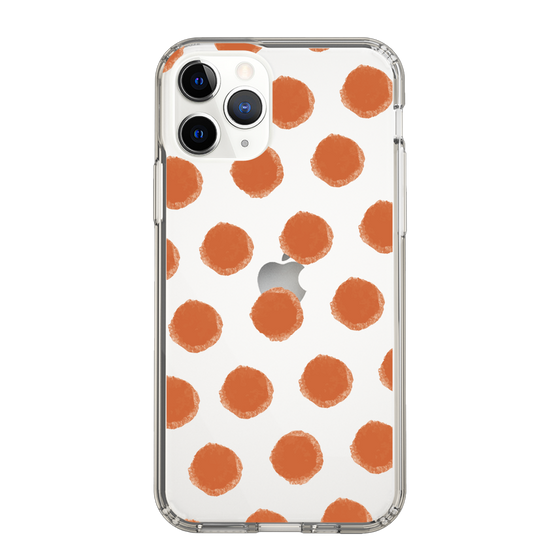 Slim Protection Case［ Original - Favorite Color Polka Dots - Red ］