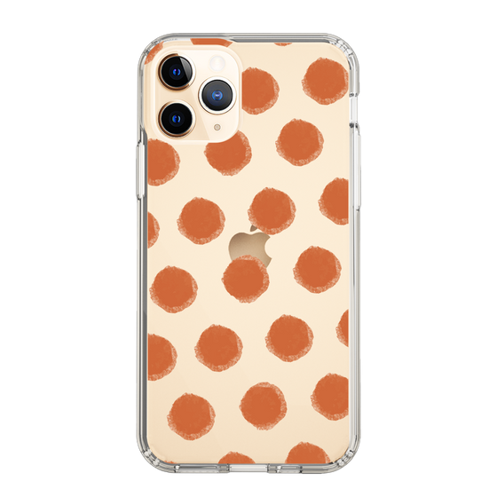 Slim Protection Case［ Original - Favorite Color Polka Dots - Red ］
