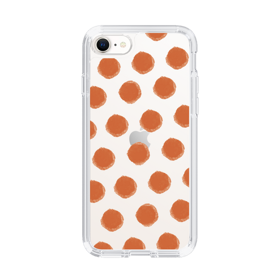 Slim Protection Case［ Original - Favorite Color Polka Dots - Red ］