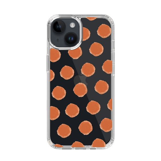 Slim Protection Case［ Original - Favorite Color Polka Dots - Red ］