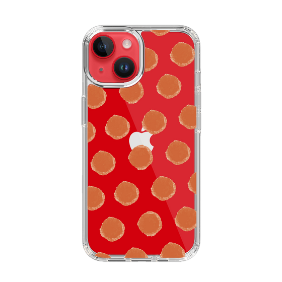 Slim Protection Case［ Original - Favorite Color Polka Dots - Red ］