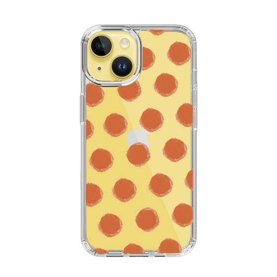 Slim Protection Case［ Original - Favorite Color Polka Dots - Red ］