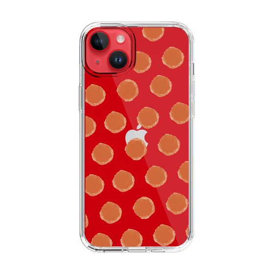 Slim Protection Case［ Original - Favorite Color Polka Dots - Red ］