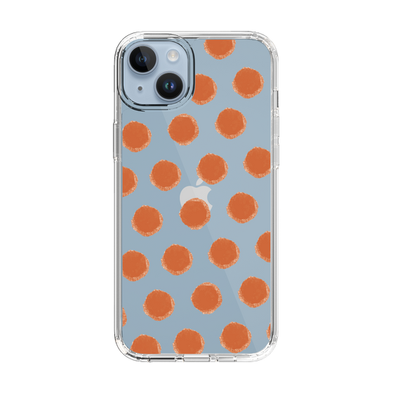 Slim Protection Case［ Original - Favorite Color Polka Dots - Red ］
