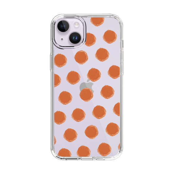Slim Protection Case［ Original - Favorite Color Polka Dots - Red ］