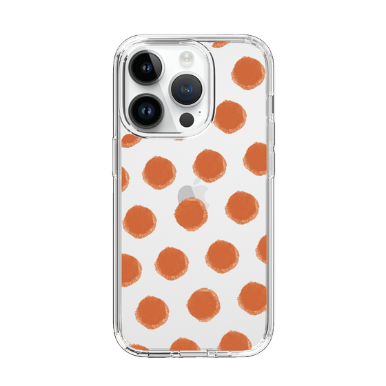 Slim Protection Case［ Original - Favorite Color Polka Dots - Red ］
