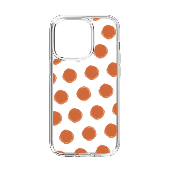 Slim Protection Case［ Original - Favorite Color Polka Dots - Red ］