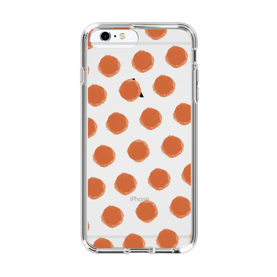 Slim Protection Case［ Original - Favorite Color Polka Dots - Red ］