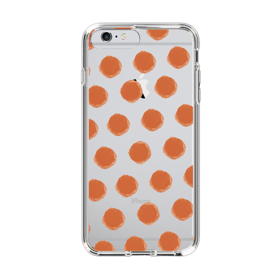 Slim Protection Case［ Original - Favorite Color Polka Dots - Red ］